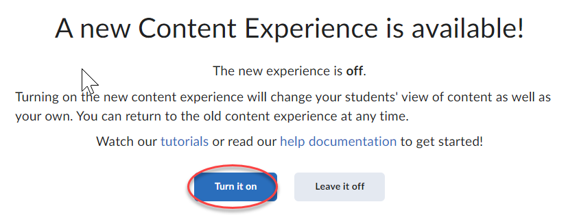 Enabling NCE Step 3