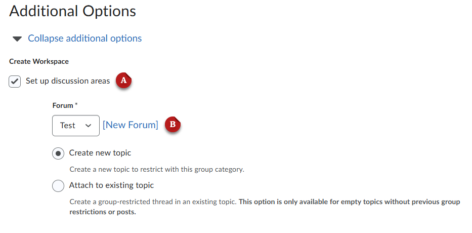 new forum and save