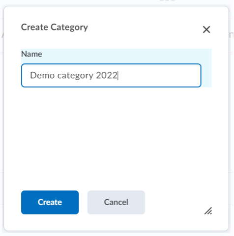 Create Category 2