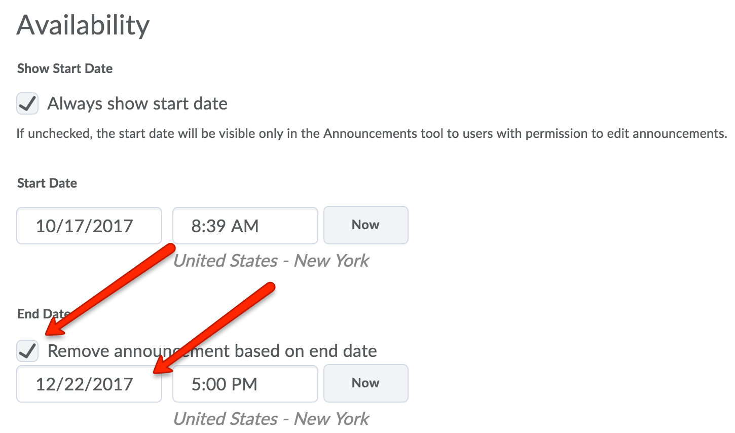 Announcements - eLearning Commons