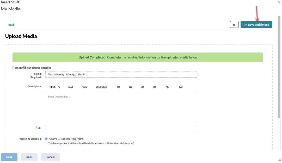 Video Uploads for Students - eLearning Commons