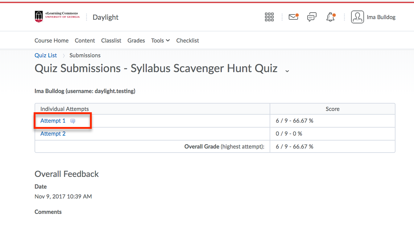 Quizzes for Students - eLearning Commons