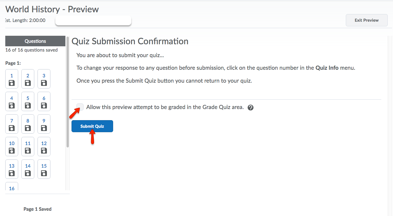 Modifying & Previewing Quizzes - eLearning Commons